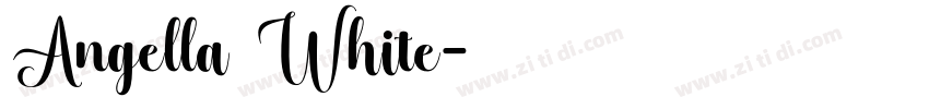 Angella White字体转换